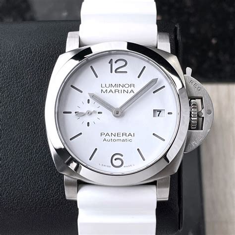 panerai white dial 47mm|Panerai watches for sale.